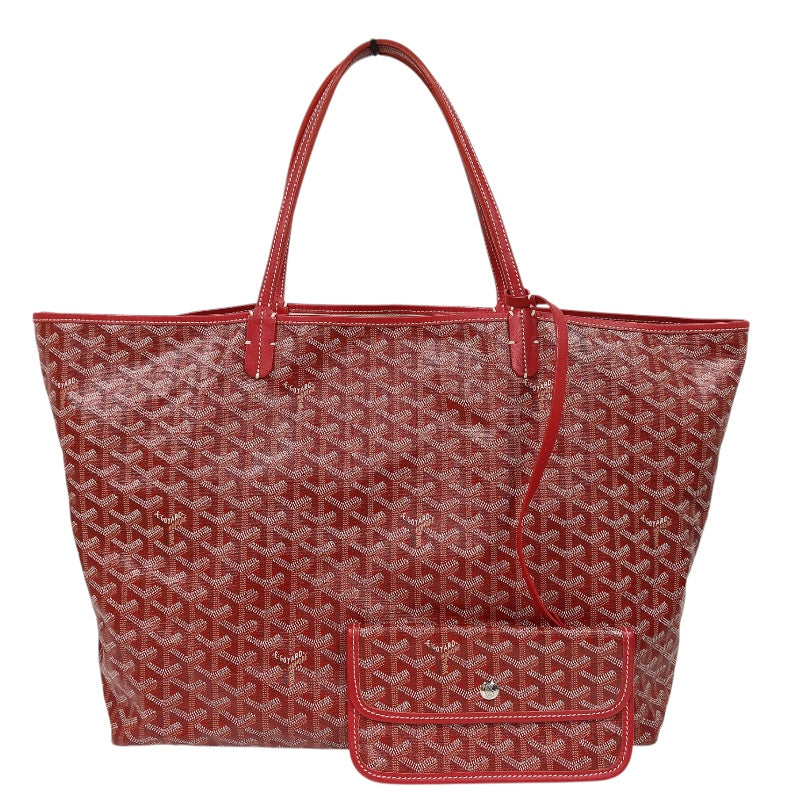 ゴヤール GOYARD サンルイGM レッド ゴヤールディンキャンバス