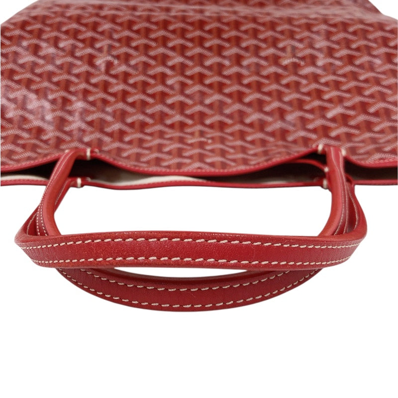ゴヤール GOYARD サンルイGM レッド ゴヤールディンキャンバス