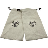 エルメス HERMES シェーヌダンクルサンダル ブラック レザー レディース サンダル