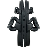 エルメス HERMES シェーヌダンクルサンダル ブラック レザー レディース サンダル