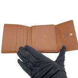 ルイ・ヴィトン LOUIS VUITTON ポルトモネ・ビエカルトクレディ M61652 ブラウン モノグラム レディース 三つ折り財布