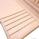 プラダ PRADA 二つ折りコンパクトウォレット 1ML225 ピンク/ゴールド金具 レザー レディース 二つ折り財布