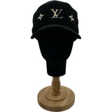 ルイ・ヴィトン LOUIS VUITTON ウールグラムフライトキャップ M7834L ブラック コットン レディース その他ファッション雑貨