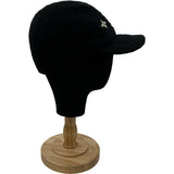 ルイ・ヴィトン LOUIS VUITTON ウールグラムフライトキャップ M7834L ブラック コットン レディース その他ファッション雑貨