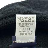 ルイ・ヴィトン LOUIS VUITTON ウールグラムフライトキャップ M7834L ブラック コットン レディース その他ファッション雑貨