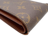 ルイ・ヴィトン LOUIS VUITTON ポルトフォイユ・マルコ M62288 ブラウン モノグラム ユニセックス 二つ折り財布