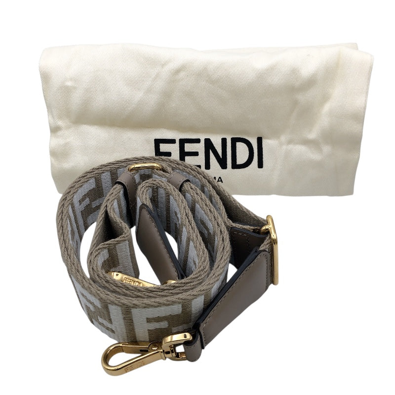 フェンディ FENDI ストラップユーFFジャガード 8AV386AJPEF1K48