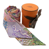 エルメス HERMES ツイリー CITY OF LIGHT マルチカラー シルク レディース スカーフ