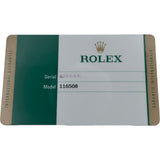 ロレックス ROLEX デイトナ 116508 グリーン ゴールド 自動巻き メンズ 腕時計