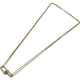 ティファニー TIFFANY＆CO ハードウェア ラージダブルリンク ネックレス ゴールド Au750/ダイヤモンド ダイヤモンド ジュエリー
