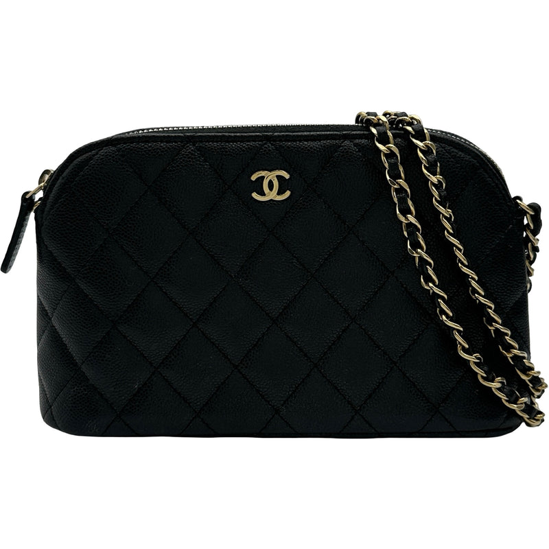 シャネル CHANEL クラシックチェーンショルダーバッグ AP4016 ブラック