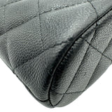シャネル CHANEL クラシックチェーンショルダーバッグ AP4016 ブラック ゴールド金具 キャビア レディース ショルダーバッグ