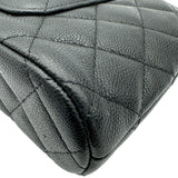 シャネル CHANEL クラシックチェーンショルダーバッグ AP4016 ブラック ゴールド金具 キャビア レディース ショルダーバッグ