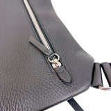 メゾン マルジェラ Maison Margiela 5ACショルダーバッグ SB1WG0017 ブラック　シルバー金具 カーフレザー メンズ ショルダーバッグ