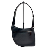 メゾン マルジェラ Maison Margiela 5ACショルダーバッグ SB1WG0017 ブラック　シルバー金具 カーフレザー メンズ ショルダーバッグ