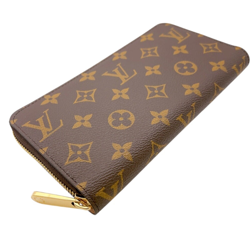 美品 ルイヴィトン 財布 ルイ・ヴィトン LOUIS VUITTON ジッピーウォレット M41894 ブラウン