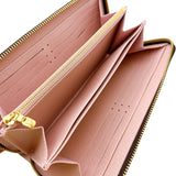 ルイ・ヴィトン LOUIS VUITTON ジッピーウォレット M41894 ブラウン/ローズバレリーヌ モノグラム ユニセックス 長財布