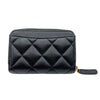 シャネル CHANEL クラシック ジップ コインパース AP0216 ブラック　ゴールド金具 ラムスキン レディース コインケース