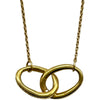 ティファニー TIFFANY＆CO ダブルループネックレス ゴールド 750 ジュエリー