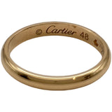 カルティエ Cartier 1895ウェディングリング ゴールド Au750 ダイヤモンド ジュエリー