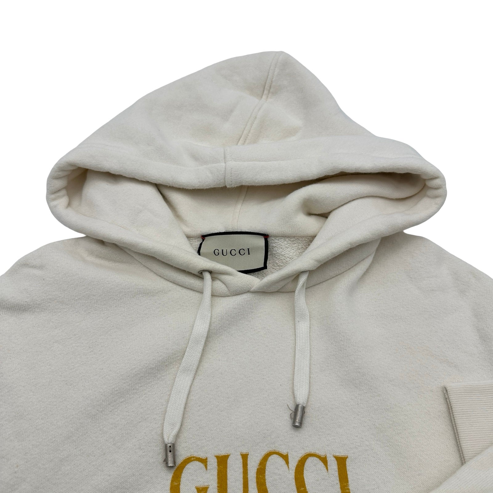 グッチ GUCCI ロゴプリントスウェットパーカー 454585 ホワイト
