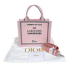 クリスチャン・ディオール Christian Dior ブックトート　スモール M1404PEHO-M19I ピンク キャンバス レディース トートバッグ