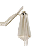 ジルサンダー JIL SANDER エンパイアスモールショルダーバッグ J07WD0051-P6574 アイボリー　ゴールド金具 レザー レディース ショルダーバッグ