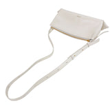 ジルサンダー JIL SANDER エンパイアスモールショルダーバッグ J07WD0051-P6574 アイボリー　ゴールド金具 レザー レディース ショルダーバッグ