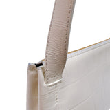 ジルサンダー JIL SANDER エンパイアスモールショルダーバッグ J07WD0051-P6574 アイボリー　ゴールド金具 レザー レディース ショルダーバッグ