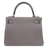 エルメス HERMES ケリー28 Y刻印　(2020年製) エタン　ゴールド金具 トゴ レディース ショルダーバッグ