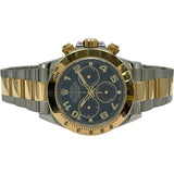 ロレックス ROLEX デイトナ 116523 ブルー ゴールド/ステンレススチール 自動巻き メンズ 腕時計
