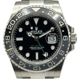 ロレックス ROLEX GMTマスター2 126710GRNR ブラック ステンレススチール 自動巻き メンズ 腕時計