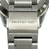 セイコー SEIKO SHIZUKU-ISHI メンズウォッチ ND75-002 ブラック ステンレススチール 自動巻き メンズ 腕時計