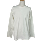 ルイ・ヴィトン LOUIS VUITTON エンボスロゴ長袖Tシャツ HSY43W ホワイト コットン メンズ 半袖Ｔシャツ