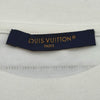 ルイ・ヴィトン LOUIS VUITTON エンボスロゴ長袖Tシャツ HSY43W ホワイト コットン メンズ 半袖Ｔシャツ