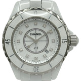 シャネル CHANEL J12 33MM H2000 ホワイト セラミック/ステンレススチール クオーツ レディース 腕時計