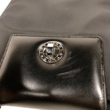ブルガリ BVLGARI ブルガリブルガリショルダーバッグ ブラック　シルバー金具 ナイロン/レザー レディース ショルダーバッグ
