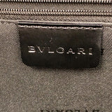 ブルガリ BVLGARI ブルガリブルガリショルダーバッグ ブラック　シルバー金具 ナイロン/レザー レディース ショルダーバッグ