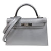 エルメス HERMES ミニケリー2 K刻印　(2025年製) アルジャン/シルバー金具 シェーブルシャムキラ レディース ショルダーバッグ