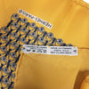 エルメス HERMES カレ45 イエロー・ネイビー シルク レディース スカーフ