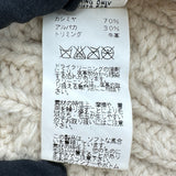エルメス HERMES カシミヤアランニットベスト アイボリー カシミヤ レディース ベスト