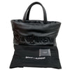 サンローラン SAINT LAURENT ワイドロゴトートバッグ 756269 ブラック ナッパレザー メンズ トートバッグ