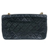 シャネル CHANEL マトラッセチェーンホルダー ブラック　ゴールド/シルバー金具 ラム レディース ショルダーバッグ