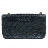 シャネル CHANEL マトラッセチェーンホルダー ブラック　ゴールド/シルバー金具 ラム レディース ショルダーバッグ