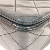 シャネル CHANEL マトラッセチェーンホルダー ブラック　ゴールド/シルバー金具 ラム レディース ショルダーバッグ