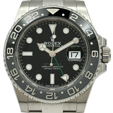ロレックス ROLEX GMTマスター2 126710GRNR ブラック ステンレススチール 自動巻き メンズ 腕時計