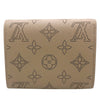 ルイ・ヴィトン LOUIS VUITTON ポルトフォイユ･イリスコンパクト M62542 ブラウン マヒナ レディース 三つ折り財布