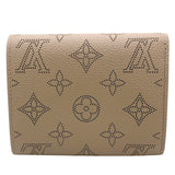ルイ・ヴィトン LOUIS VUITTON ポルトフォイユ･イリスコンパクト M62542 ブラウン マヒナ レディース 三つ折り財布