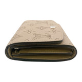 ルイ・ヴィトン LOUIS VUITTON ポルトフォイユ･イリスコンパクト M62542 ブラウン マヒナ レディース 三つ折り財布