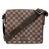 ルイ・ヴィトン LOUIS VUITTON ディストリクトPM N41213 ブラウン ダミエ レディース ショルダーバッグ